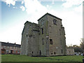 NS4362 : Johnstone Castle by wfmillar