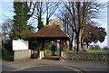 Gillingham Parish Church entrance porch