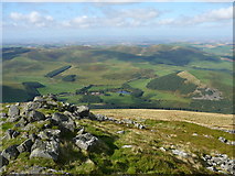 NT9027 : On the summit of Wester Tor by Colin Park