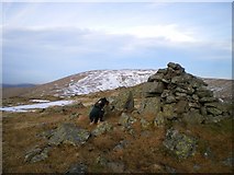 NX5084 : Millfire cairn to Corserine by Richard Law