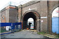 Railway bridge, Bath Hard Lane off the High St