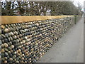 Pebble wall, Blackpool Road