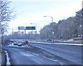 Start of the A38 Rubery Flyover.