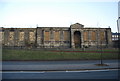 An old ornate wall, Kitchener Barracks, Dock Rd, Chatham