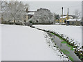 The village Green in winter, Llanmaes