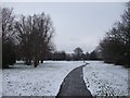 Path in Hill Snook Park, Cardiff