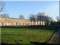 Arches beneath railway line