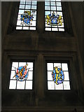 SU9850 : Stained glass windows on the north wall of Guildford Cathedral (6) by Basher Eyre
