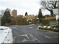 Junction of Ridgemount and the eastern end of Cathedral Close