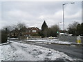 Looking across from Elmside towards St John