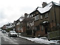 Lingering snow in Agraria Road