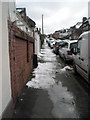 Melting snow in Agraria Road