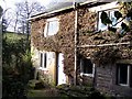 Derelict riverside cottage at Pincock