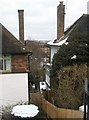 View between the chimneys in Mountside