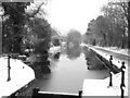 Snow Scene at Five Locks, Pontnewydd