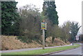 Village signpost, Sutton Valence