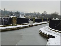 NT2270 : Ice on the aqueduct by James Allan