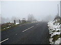 Looking east on the Dromore Road (B2)