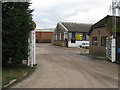 Entrance to Ibstock brickworks