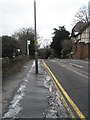 Bus stop in the Portsmouth Road