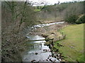NY5524 : River Leith from Waterfalls Bridge by David Brown