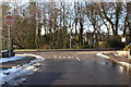 Beach Road St. Cyrus at its junction with Montrose / Stonehaven Road