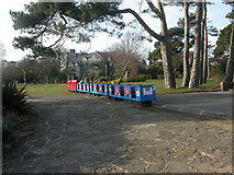 SZ0291 : Poole Park, missed the train! by Mike Faherty