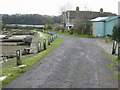 Looking S along Pound Lane