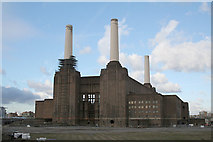 TQ2877 : Battersea Power Station by Alan Murray-Rust