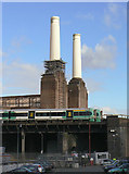 TQ2877 : Battersea Power Station by Alan Murray-Rust
