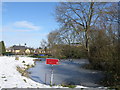TL1489 : Village pond, Folksworth by Michael Trolove