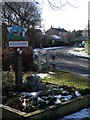 TL1490 : Village sign, Folksworth by Michael Trolove