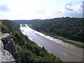 Looking up the River Wye towards Chepstow