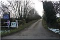 Driveway to Merebrook Farm