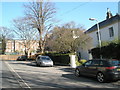 Looking northwards up Christchurch Road