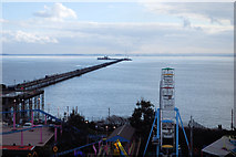 TQ8884 : The pier  and Adventure Island. by william