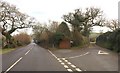 Road junction at Sandwell Farm