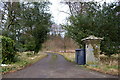 Driveway leading to Kirkbuddo House