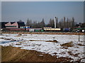 The G.W.R. Preservation Group (Southall Railway Centre) view from Glade Lane