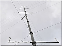 NN9244 : Mast on Creag a' Bhealaidh by Dr Richard Murray