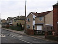 Suburban housing on the B6016