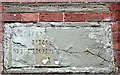 Plaques above chapel doorway