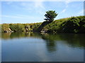 Flooded quarry near the Toll of Birness