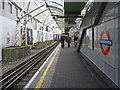 District Line Platform, Hammersmith Underground Station, London