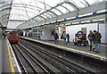 Piccadilly Line platform, Hammersmith, London