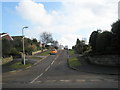 Looking from Cupernham Lane into Durban Close