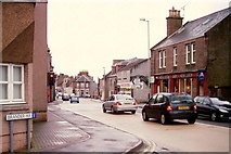 NO4650 : East High Street, Forfar viewed near its junction with South Street and North Street by Alan Morrison