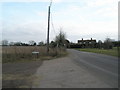 Junction of Wisley Lane and Muddy Lane