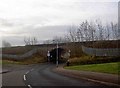 Railway bridge on the outskirts of Worksop