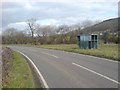 Derelict bus shelter